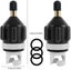 2Pcs Air Pump Air Valve Adapter Inflatable Boat Air Pump Converter Universal Carousel 4