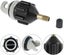 2Pcs Air Pump Air Valve Adapter Inflatable Boat Air Pump Converter Universal Carousel 7