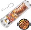 Rotisserie Basket Stainless Steel Grilled Cage Barbecue Rolling Grill Basket Carousel 5