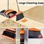 Long Handled Dustpan and Brush Foldable Standing Dustpan and Brush Set Portab Carousel 6
