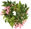 1/4Pcs Artificial Silk Wisteria Vine Rattan Hanging Flower Garland Ivy Plants Carousel 1