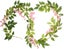1/4Pcs Artificial Silk Wisteria Vine Rattan Hanging Flower Garland Ivy Plants Carousel 7