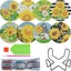 8 Pcs Diamond Paint Cup Mat with Holder Sunflower Gnome Diamond Drawing Cup K Carousel 1