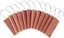 12 Pcs Cedar Blocks with 12 Hook Hanger Red Cedar Hang Ups for Clothes Storag Carousel 9