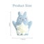 Cartoon Exfoliating Glove Bath Massage Glove- Blue Carousel 2