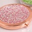 2-Pack Rhinestone Makeup Mirror Folding Double-Sided Mirrors -Pink/ SkyBlue Carousel 3