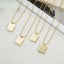English Letters Oil Drop Pendant Necklace As Gift For Men Women -K Carousel 6