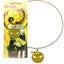 Leather Chain Ghost Pendant Necklace -Yellow Carousel 2