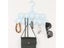 11 Loops Scarf Hanger Non-slip Multifunctional For Scarf/Tie Storage Carousel 7
