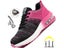 Safety Shoes For Men Women - Steel Toe Kevlar Puncture Proof Air Cushion Light Carousel 7