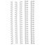GBC Binding Wire 21 Loop 10mm Silver Pk100 Carousel 1