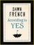 *** ACCORDING TO YES by Dawn French *** [large format paperback] Carousel 1