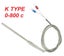 K-Type Thermocouple Probe Sensor -50°C to 1200°C Stainless Steel Carousel 6