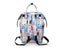 Diaper Bag Backpack Maternity Bag For Baby Fashion Large Capacity Printed Mommy Carousel 4