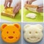 Bear Shape Sandwich Mold Cutter bread Sandwich Shapers Maker For Kids Carousel 1