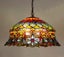 $1 reserve - Broken Large 46cm shade New Design Handmade Tiffany Pendant Light Carousel 5