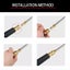 30, 90 Degree / U Shape Pressure Washer Angled Lance 17cm Extension Spray Carousel 3