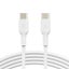 Belkin BoostCharge USB-C to USB-C 2M Cable - White Carousel 2