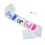 Gender Reveal Party Sash Baby Shower Girl or Boy Decorations Gift Supplies Wear Carousel 1