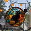 Halloween Horror Castle Black Cat Party, Home, On Glass Carousel 2