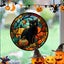 Halloween Horror Castle Black Cat Party, Home, On Glass Carousel 1
