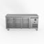Thermaster Fed-X Three Glass Door Bench Fridge XUB7C18G3V Carousel 1