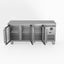 Thermaster Fed-X Three Glass Door Bench Fridge XUB7C18G3V Carousel 2