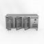 Thermaster Fed-X Three Glass Door Bench Fridge XUB7C18G3V Carousel 15