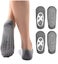 Clearance Sell - Any 3 Pairs Lace-up Anti Slip Yoga Socks Carousel 5