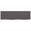 Wall Shelf Dark Grey 100x30x6 Cm Treated Solid Wood Oak Tltnbx Carousel 3