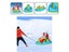 Inflatable Snow Sled Operating Handle For Winter Sledding Carousel 6