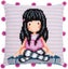 Vervaco Cross Stitch Cushion Kit - Gorjuss The words Carousel 1