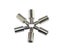 8pcs Chrome Arcade Joystick Shaft Extender 15mm For SANWA Joystick Carousel 4