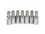 8pcs Chrome Arcade Joystick Shaft Extender 15mm For SANWA Joystick Carousel 6