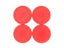 8pcs/set Plastic Air Standard Plastic Air Hockey Pushers Pucks Replacement For Carousel 3