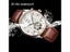 KINYUED Mens Luxury Original Brand Watches Men Skeleton Tourbillon Mechanical Carousel 6