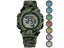 SYNOKE Boys Girls Camouflage LED Military Kids Sport Watch Waterproof Carousel 8