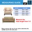 Brand New Couch Cover *Clearance* Carousel 7