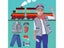 Kids Train Engineer Conductor Costume For Prom Performance Cosplay Carousel 6