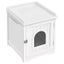 Indoor Cat Litter Box Furniture Enclosure Carousel 4