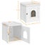 Indoor Cat Litter Box Furniture Enclosure Carousel 5