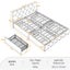 Queen Bed Frame with Drawer Storage Carousel 4