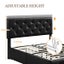 Queen Bed Frame with Drawer Storage Carousel 7