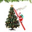 Christmas Electric Climbing Santa Claus Climbing Ladder -Red Single ladder Carousel 2