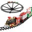 Christmas Train Set with Lights Sounds Electric Train Around Christmas Tree Carousel 1