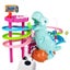 Toy Electric Dinosaur Race Track Toy Set with Music and Lights Slide Railcar Carousel 3