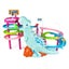 Toy Electric Dinosaur Race Track Toy Set with Music and Lights Slide Railcar Carousel 4