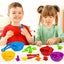 Counting Dinosaurs Toys Matching Game for Kids with Sorting Bowls Learning Toy Carousel 5