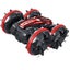 Toy 2.4Ghz Remote Control Gesture Sensor Toy Car 4WD Waterproof RC Vehicle-Red Carousel 2