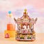3d Wooden Puzzle 336pcs Rotatable Diy Romantic Carousel Game Gift for Childre... Carousel 11